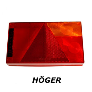Multipont höger löst glas