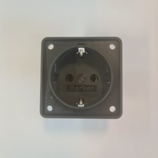 UTTAG 230 V svart Intergro