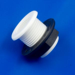 Duschgenomföring vit