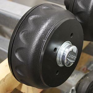 Axel Kpl KNOTT 1350 kg cc 1000 4-håls