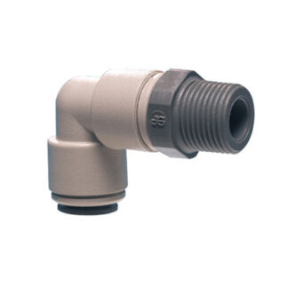 Adapter vinkel G 3/8" NPTF - 5/16" (8mm) slang
